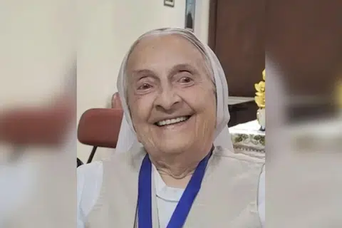 Brazilian nun Inah Canabarro Lucas, died on April 30 at the age of 116.