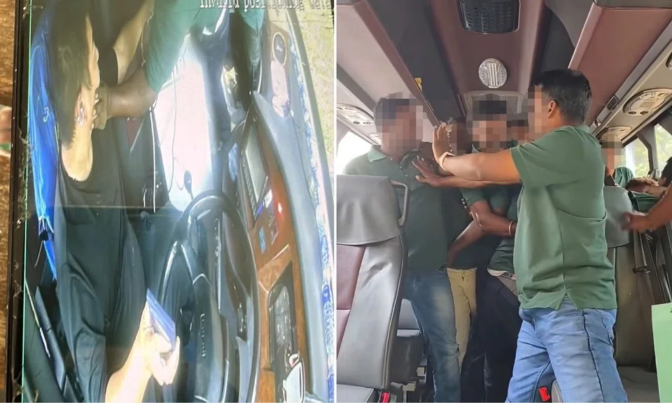 bus driver manhandled workers fear