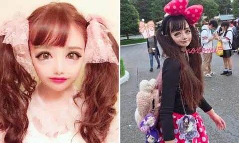 Manga-like vlogger in Tokyo looks more freaky than cute