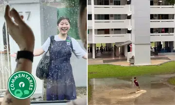 Neil Humphreys: Let kids play in the rain — S'pore doesn't need babies with brollies