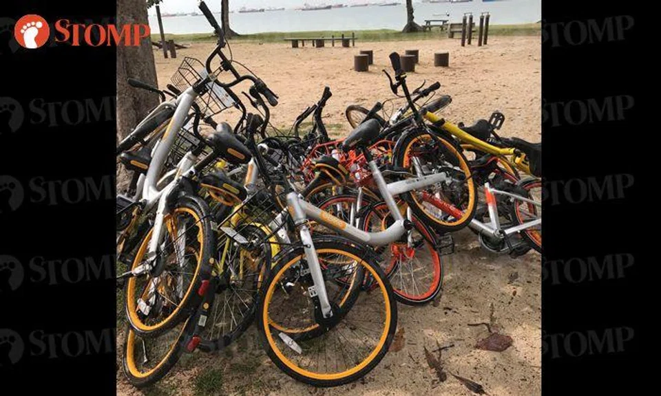 Seriously, if these bikes had feelings...