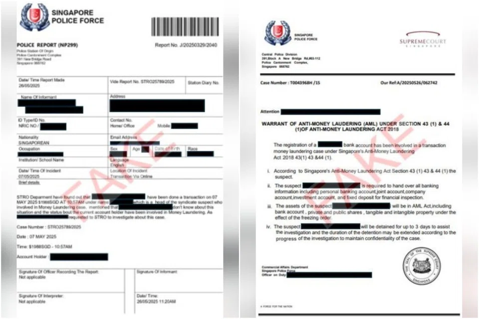 To appear more credible, the scammers may provide fake 