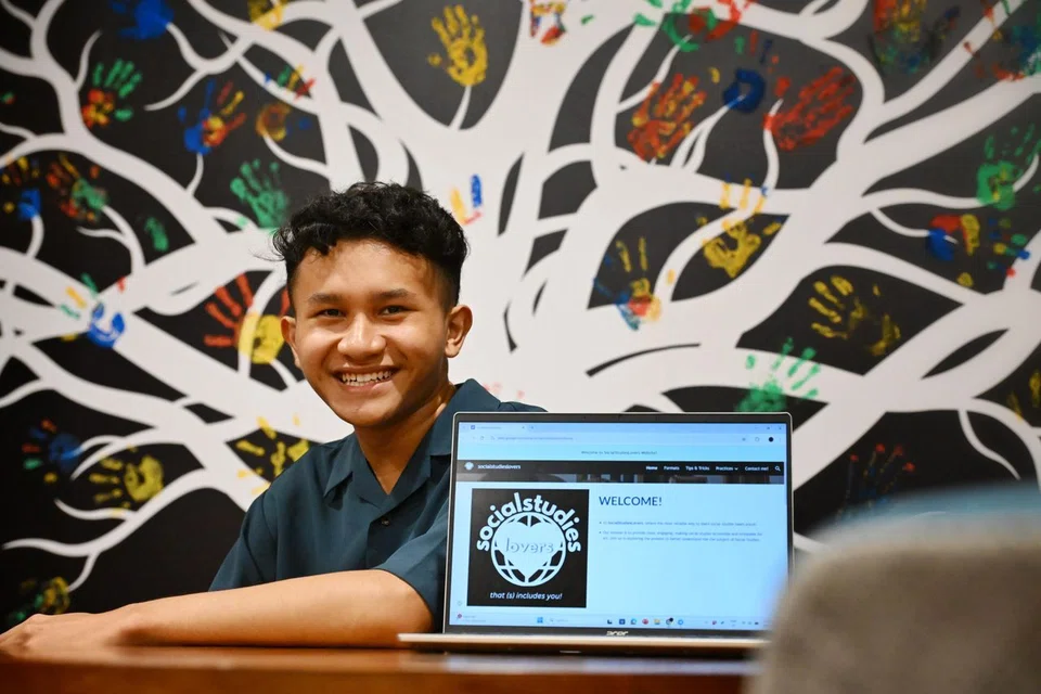 First-year polytechnic student Mohammed Danie Dahlan, who owns the 