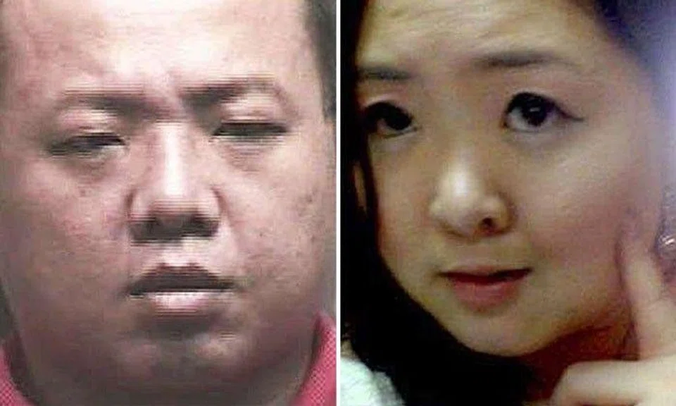 Left: Gabriel Lee Haw Ling. Right: His fiancee Ms Elsie Lie Lek Chee's. Photos: ST, TNP
