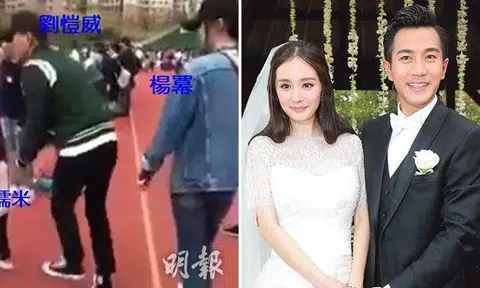 Hawick Lau remains silent about not interacting with his wife Yang Mi at event