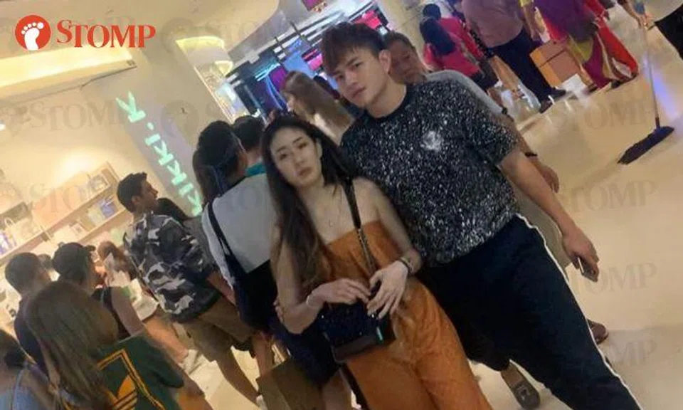 Lovebirds Kimberly Wang and Shane Pow spotted at ION Orchard