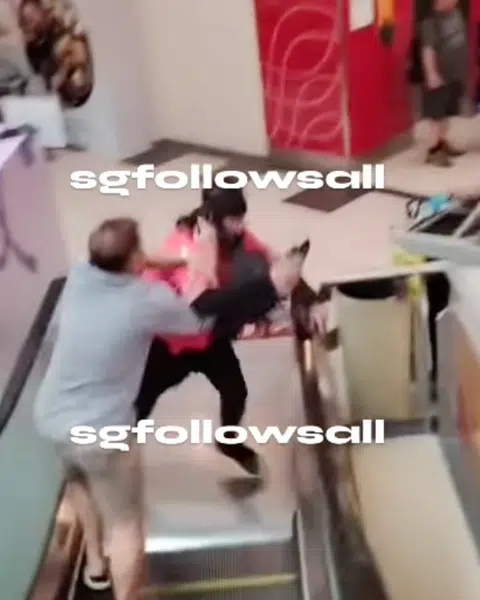 2 men arrested in brawl at Hougang coffee shop