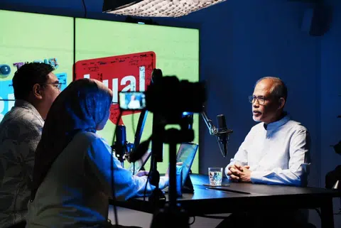 Minister-in-charge of Muslim Affairs Masagos Zulkifli in a Berita Harian podcast interview on April 9.