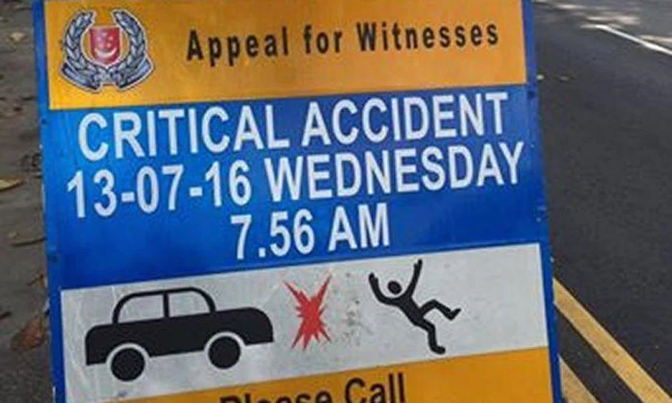 Woman appealing for witnesses to father's accident along Jurong East Ave 1