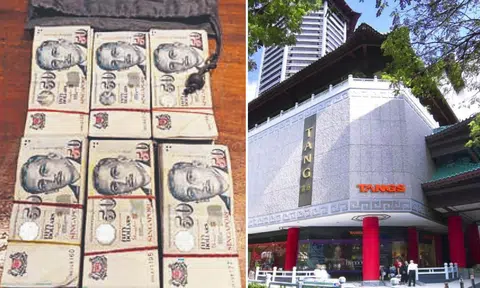 Man with $155,600 cash has bag unzipped and money stolen on escalator near Orchard Road