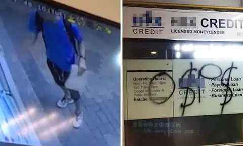 Paint, urine and faeces: More than 10 moneylenders island-wide hit by vandals overnight