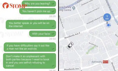 Go-Jek driver accepts booking -- only to drive past passenger and ignore messages