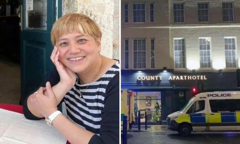 Singaporean charged with murder of wife appears in UK court via video link, children "truly devastated"Madam Pek Ying Ling, 51, was found dead in a luxury apartment in the Newcastle city centre. PHOTOS: NORTHUMBRIA POLICE, ITV