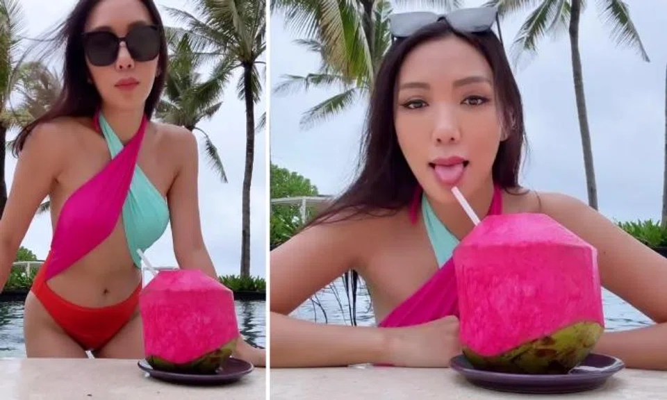 DJ Jean Danker cosies up with 'Mr Coconut' on vacation just weeks after split from Glenn Ong