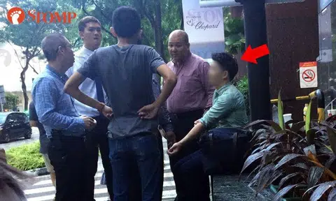 Man arrested after passer-by saw him allegedly taking upskirt photo of woman at Takashimaya