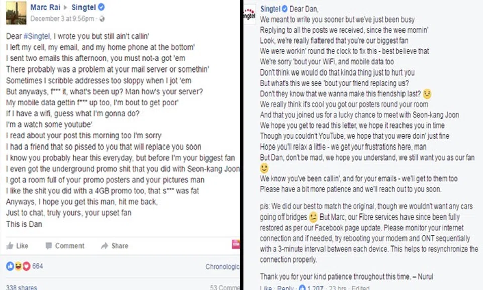 Singtel customer quotes Eminem in complaint, Singtel responds with epic rap battle