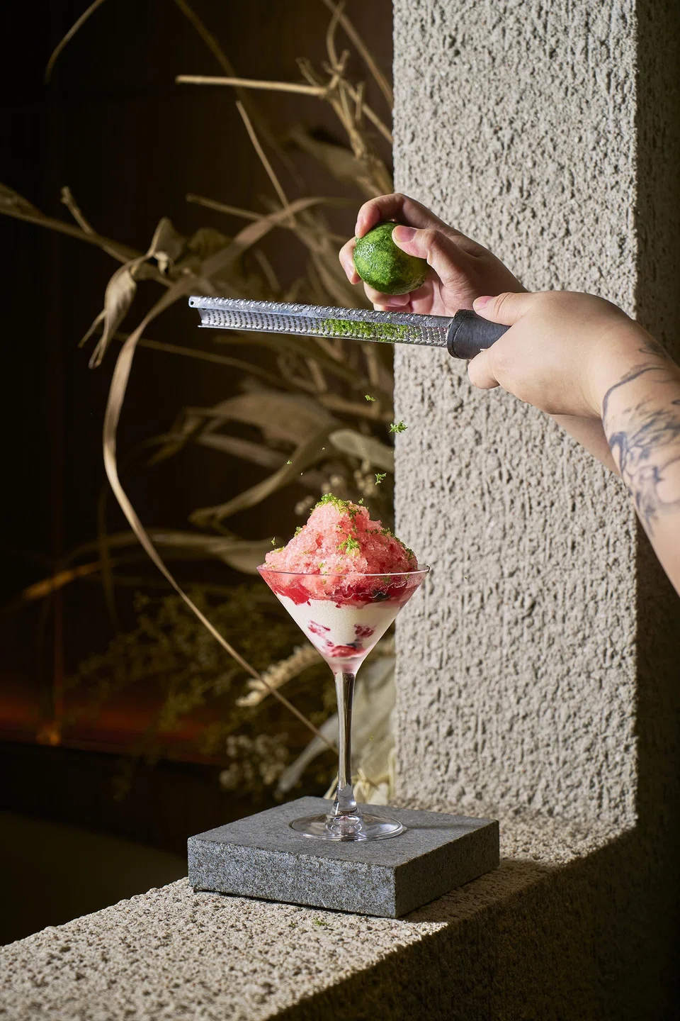 Gu:um's Red & White Bingsu for SG60. 