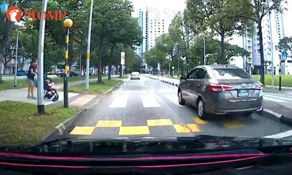 Driver should have allowed pedestrian with toddler in pram to cross road first