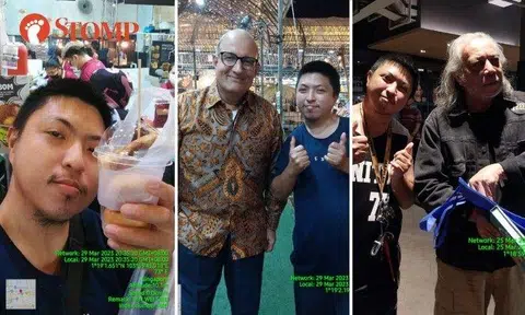 Stomper goes to Geylang Serai bazaar and takes photos with food, a minister and Ramli Sarip