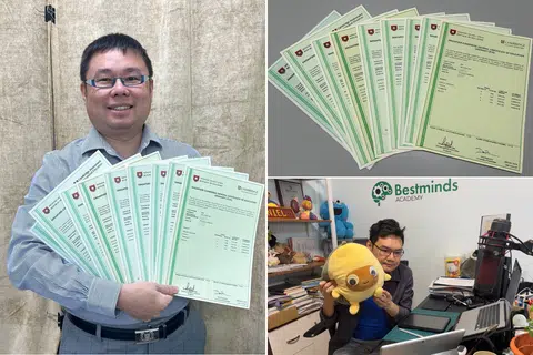 'I'm your war mate now': The tutors who retake O-Level exams and use TikTok to connect with students