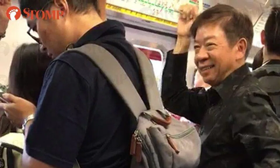 Stomper sees Transport Minister Khaw Boon Wan on MRT: 'He smiled at me'