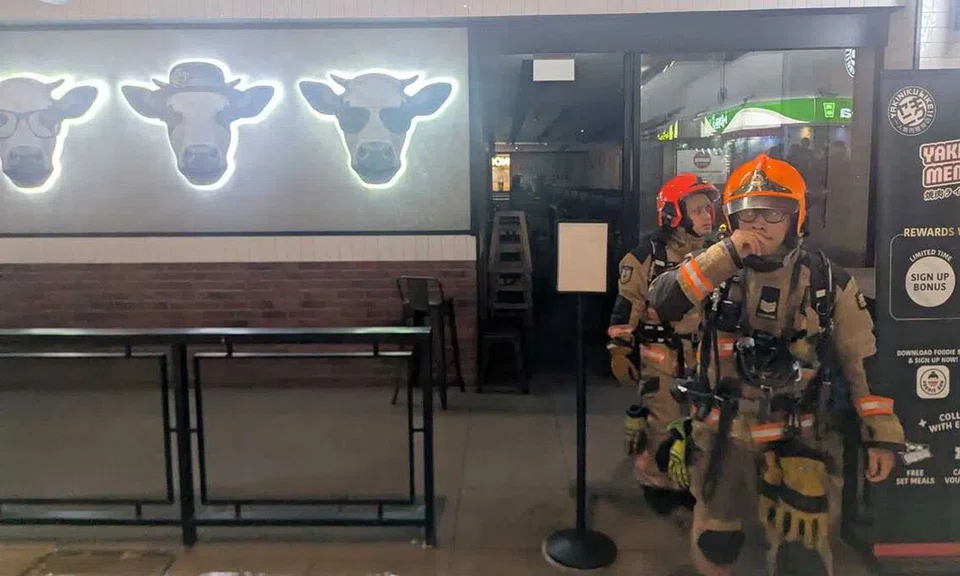 Bishan fire, Junction 8 restaurant fire, Singapore Civil Defence Force