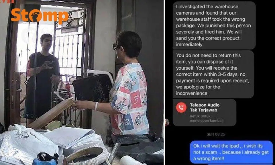 woman ipad scam