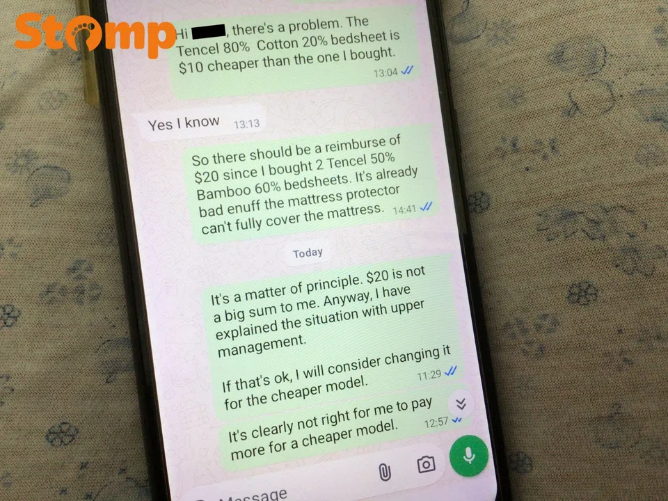 The Stomper's messages to the shop