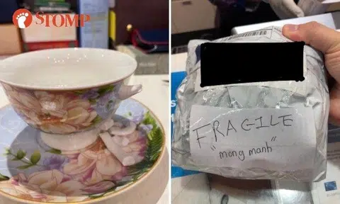 SingPost responds after customer complains of 'damaged' teacup received in mail