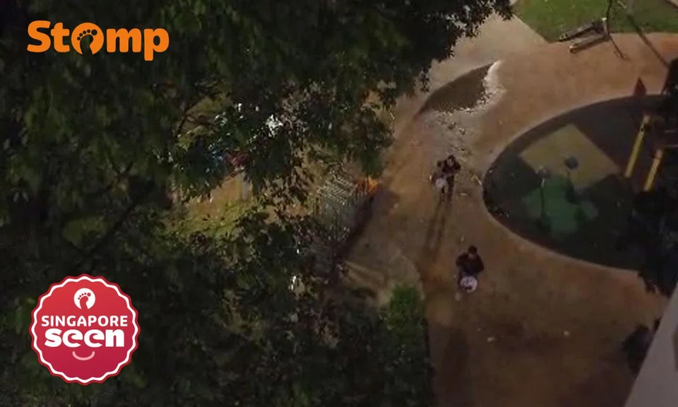 Loud drumming in Marsiling