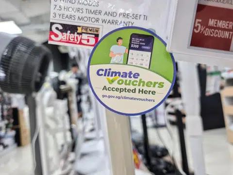 To claim the additional Climate Vouchers, eligible households can visit go.gov.sg/cv-claim and log in with Singpass. 
