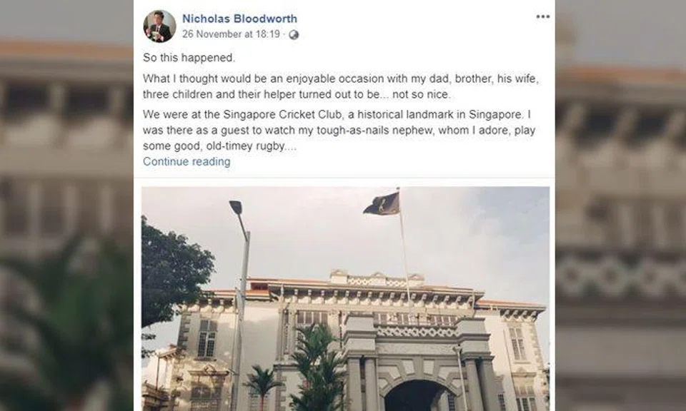 Photo: Nicholas Bloodworth / Facebook