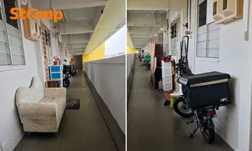 Ang Mo Kio incident, man jumped, public disturbances, clutter