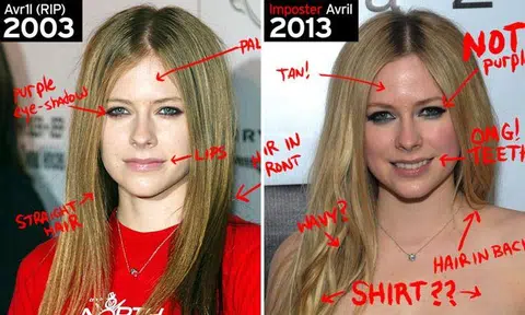 'Conspiracy theory' about Avril Lavigne's death is a hoax -- but creepily believable
