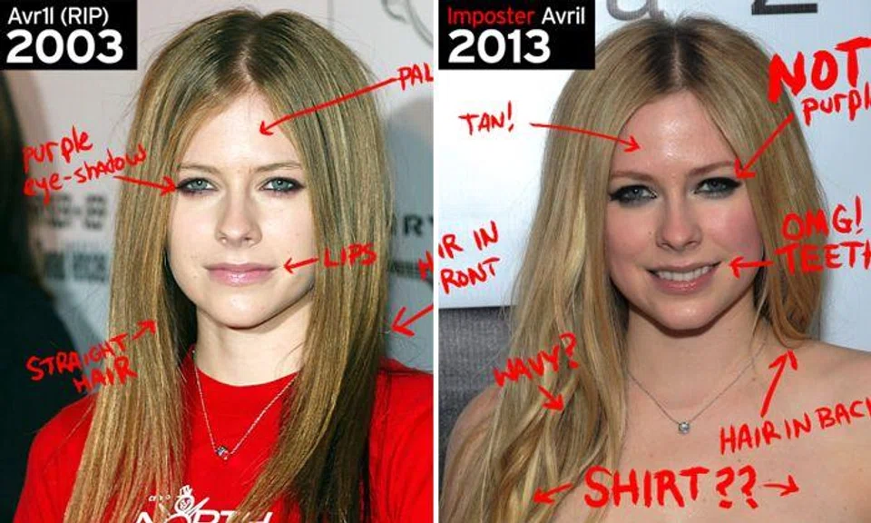 'Conspiracy theory' about Avril Lavigne's death is a hoax -- but creepily believable