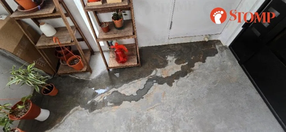 Leaking issue at Tengah Drive