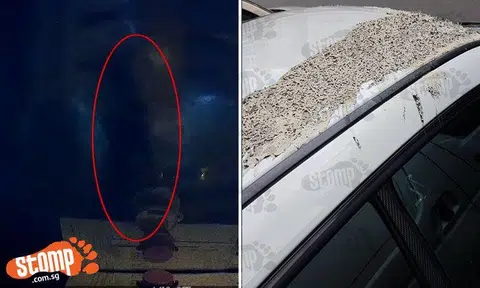 Mystery figure splashes acid on woman’s car at Jurong West St 42