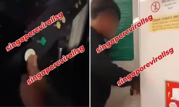 MRT security breach, break into, train driver’s cabin