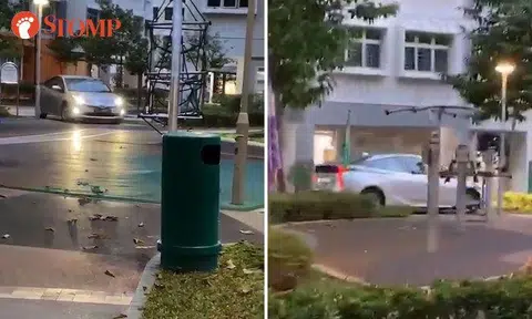Driver cuts through Boon Lay playground and fitness corner: 'Kids and elderly people were running'