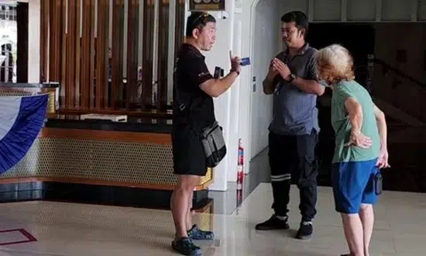 The rant was caught on two videos posted by a TikTok user named Dan Wilkinson