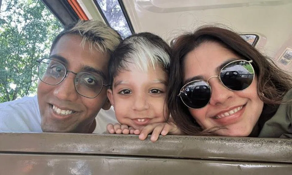 Mr Azharuddin Mohamed Naseem, Mohamed Zain and Mrs Sania Azhar