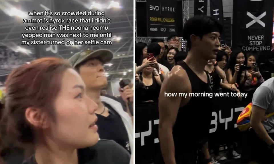 Hyrox spectators were struck by a familiar face: Shinee's rapper, Choi Minho.