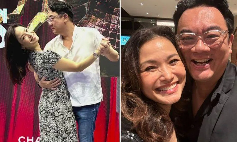 Newscaster Glenda Chong and her lawyer husband, Mr Justin Chan, are expecting their first child after 10 years of trying to conceive. PHOTOS: GLENDA.CHONG/INSTAGRAM