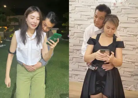 Actor Terence Cao chided for hugging two women during livestreams