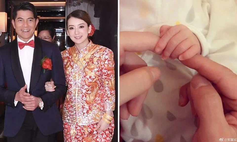 Aaron Kwok finally confirms birth of his child after 2 weeks