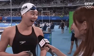Chinese Olympic swimmer dubbed 'most lovable' for her goofy reactions