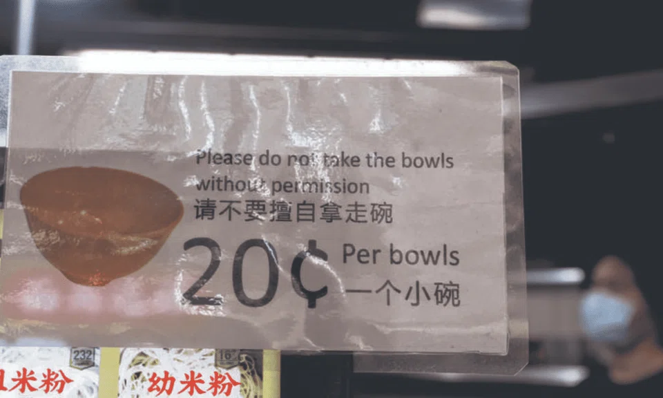 20 cents for a bowl