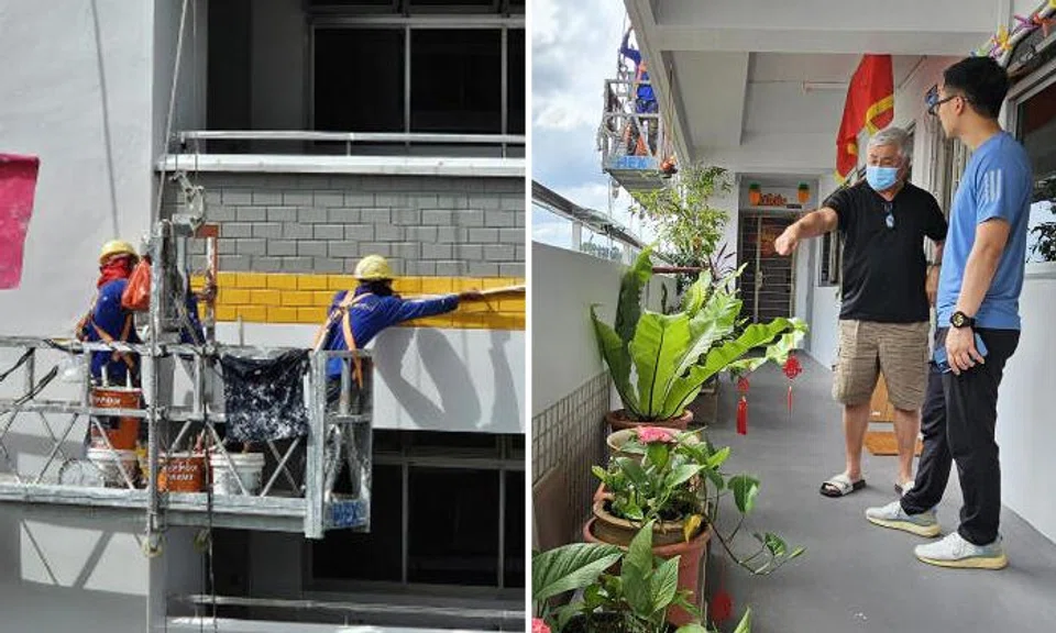 Supervisor warns workers for climbing from gondola into Jurong corridor, but denies public urination