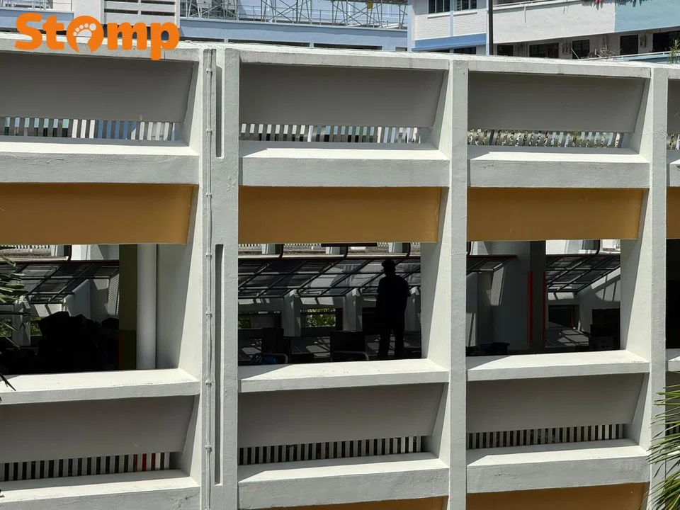 Parcel sorting at Bedok Reservoir multi-storey carpark
