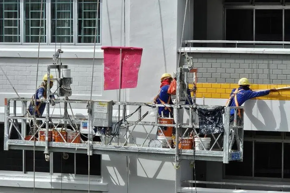 The workers have been warned against climbing from the gondola into the corridor.